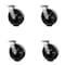 Service Caster 8 Inch Glass Filled Nylon Swivel Caster Set with Roller Bearing and Swivel Lock SCC-30CS820-GFNR-BSL-4 - alternate 1